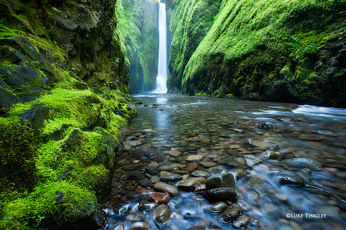 Columbia River Gorge, Oregon, Waterfall