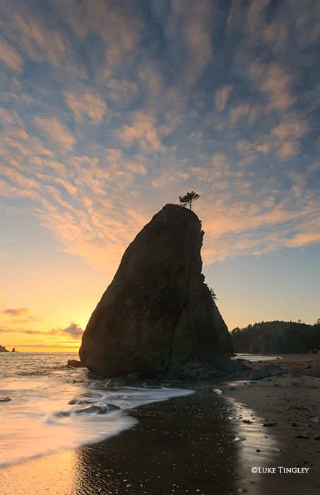 Sea Stacks, Rialto Beach, Olympic Peninsula, Olympic National Park, Sunset, Beaches