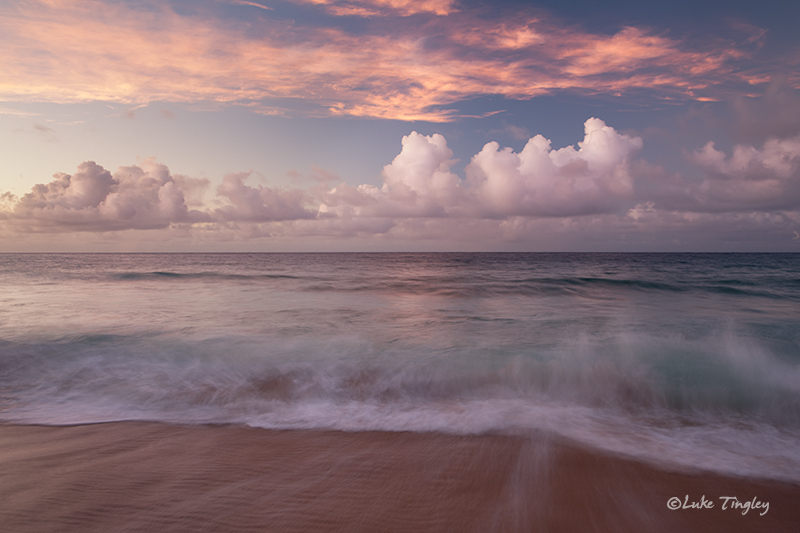 Kauai,Kauapea Beach,Kilauea Lighthouse,Princeville,Rain,Secret Beach,Waves,sunset, Hawaii