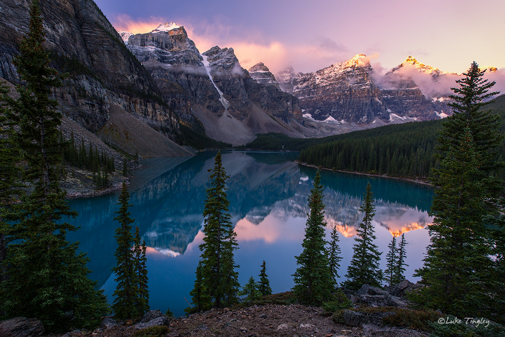 2014,Alberta,banff national park, canada, moraine lake, sunrise,canadian rockies
