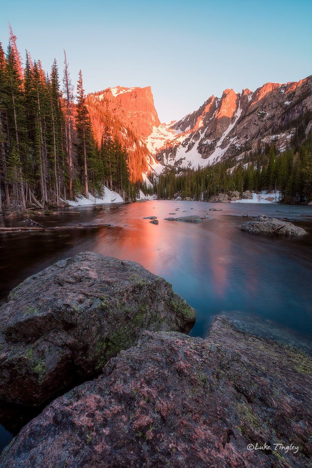 Camping, Dream Lake, RMNP, Rocky Mountain National Park, Summer