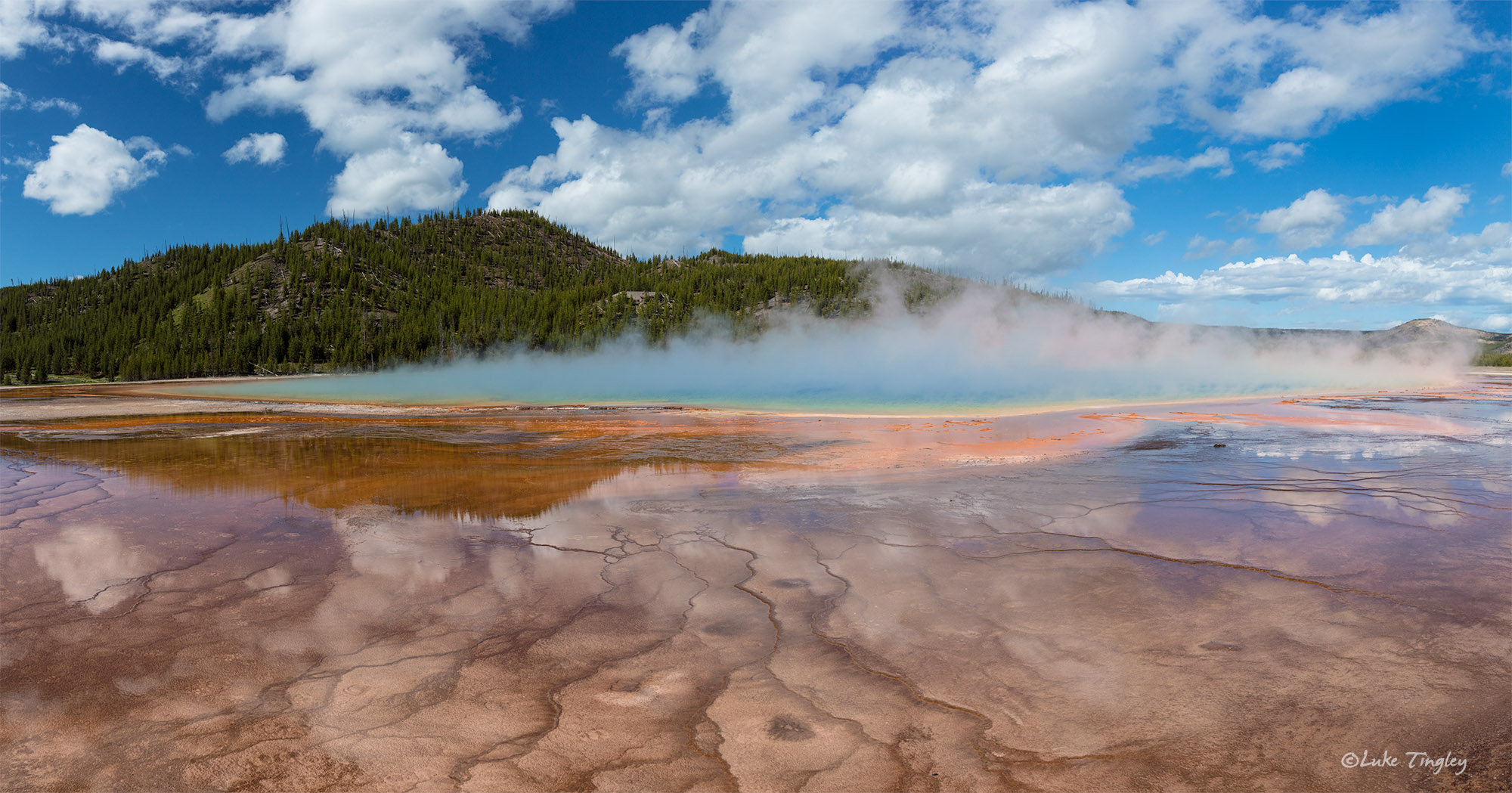 Grand Prismatic Hot Spring, Wyoming, yellowstone national park