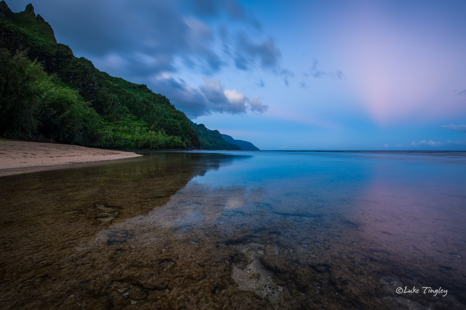 Kauai,Princeville, Ke'e Beach, Hawaii, North Shore