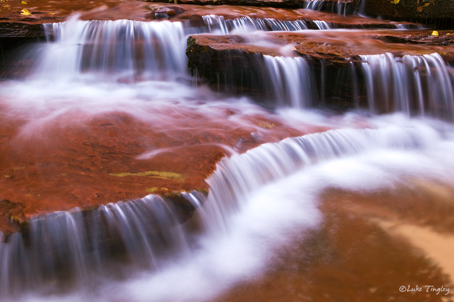 Zion National Park, Utah, waterfall, arch angel falls, subway, backcountry, sandstone, united states, southwest, UT
